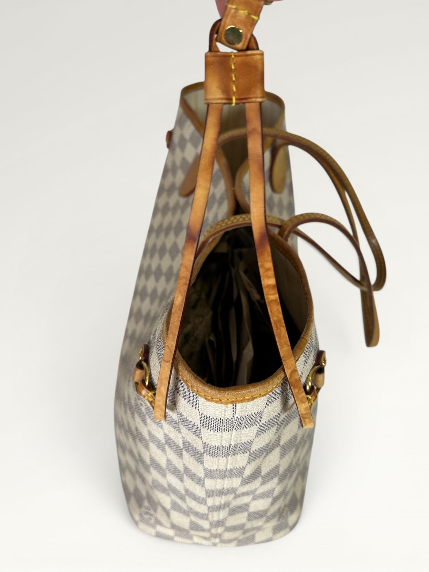 0168 - Louis Vuitton Neverfull MM Damier Azur
