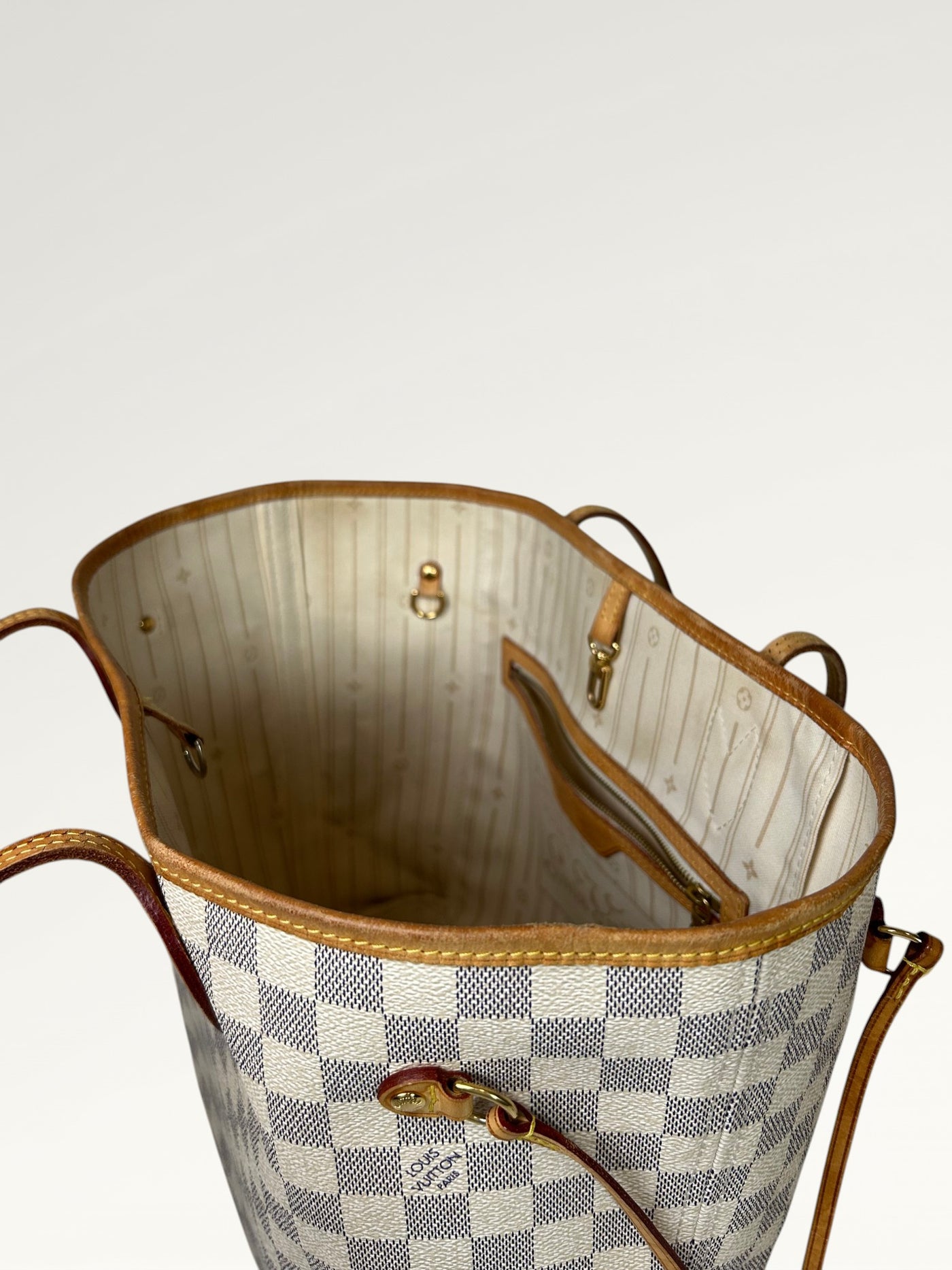 0168 - Louis Vuitton Neverfull MM Damier Azur