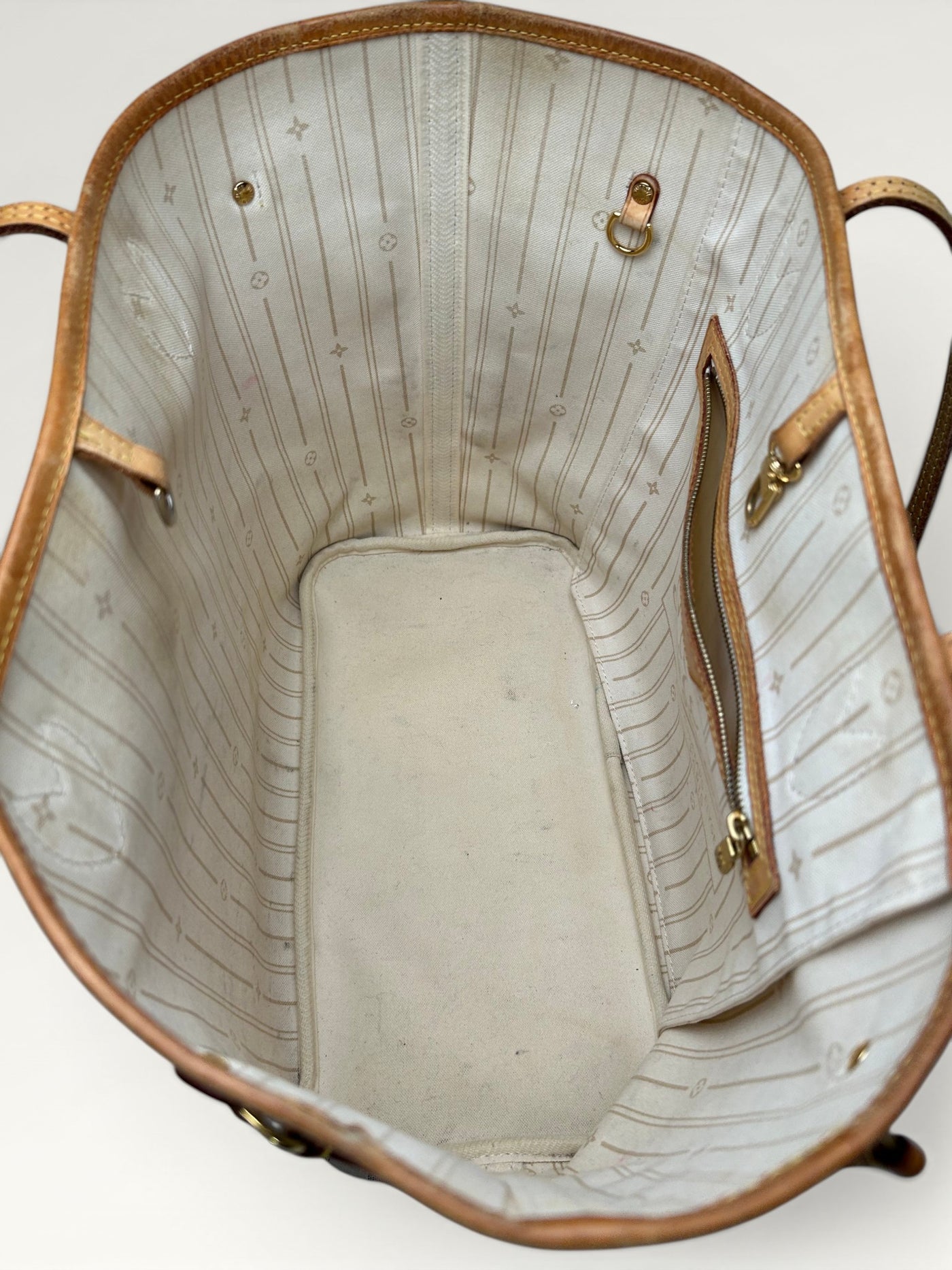0168 - Louis Vuitton Neverfull MM Damier Azur