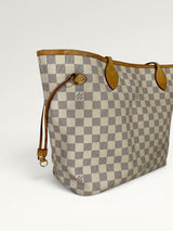 0168 - Louis Vuitton Neverfull MM Damier Azur
